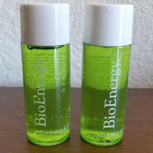2 BioEnergy Shampoo Samples Travel Size Made in Italy